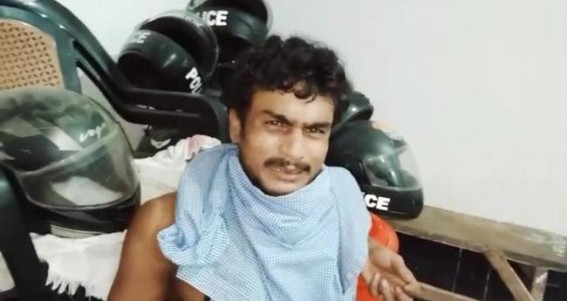 CPI-M worker beaten up by BJP workers, arrested with False accusations CPI-M worker beaten up by BJP workers, arrested with False accusations